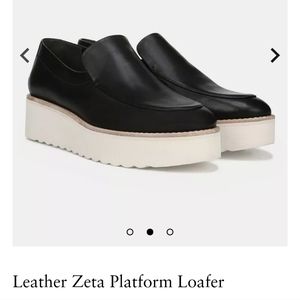 Leather Zeta Platform Loafer